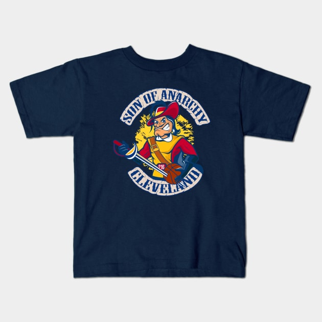 Cavalier Son of Anarchy Kids T-Shirt by InkStreet Tees